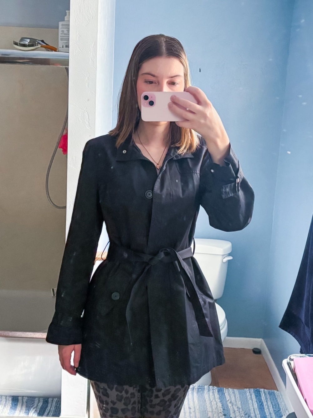 Black coat
